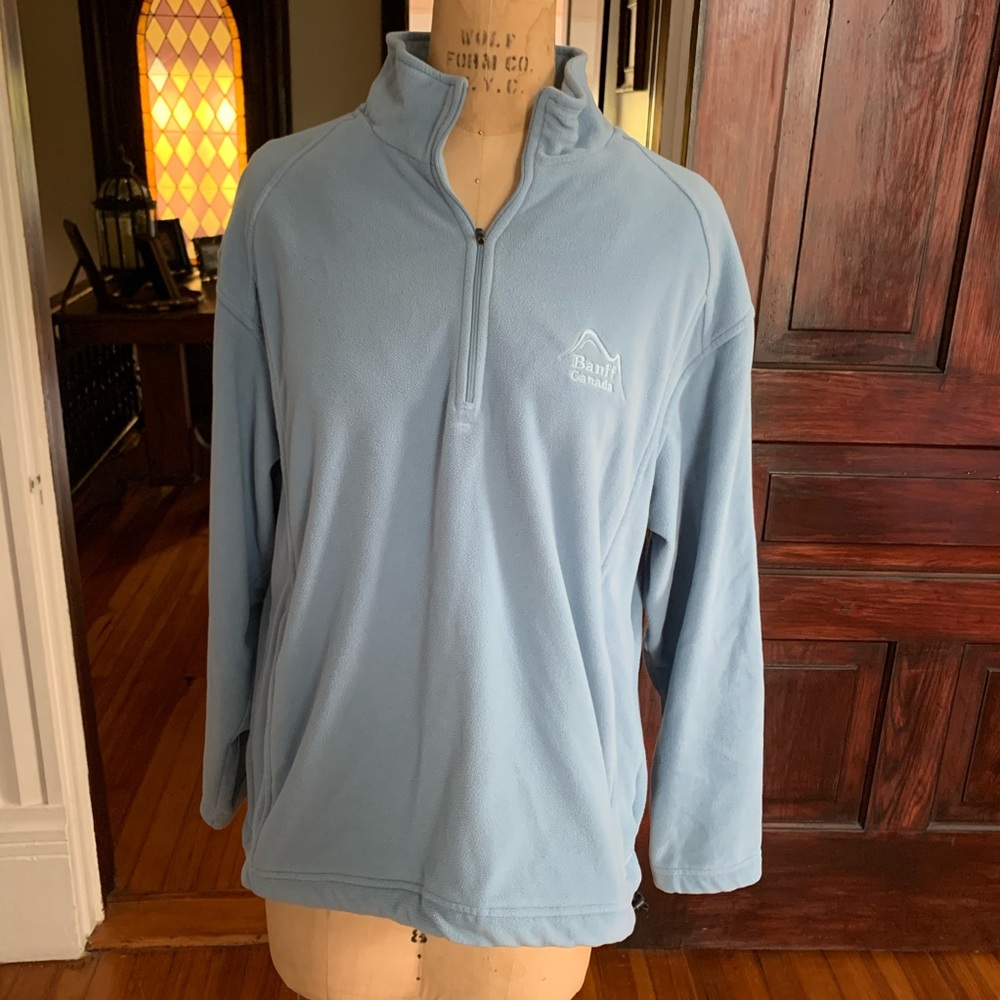 Banff Canada Fleece Pullover Large EUC
